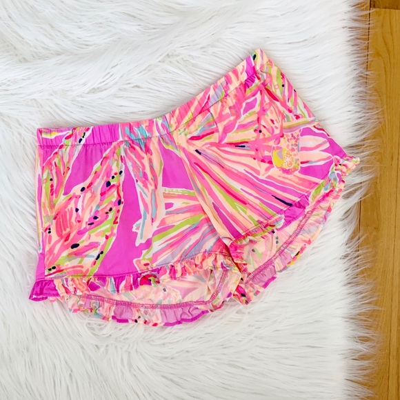 Lilly Pulitzer Pants - Lilly Pulitzer | Kya Beach Ruffle Short